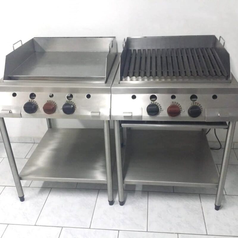 Chapa Quente e Char Broiler